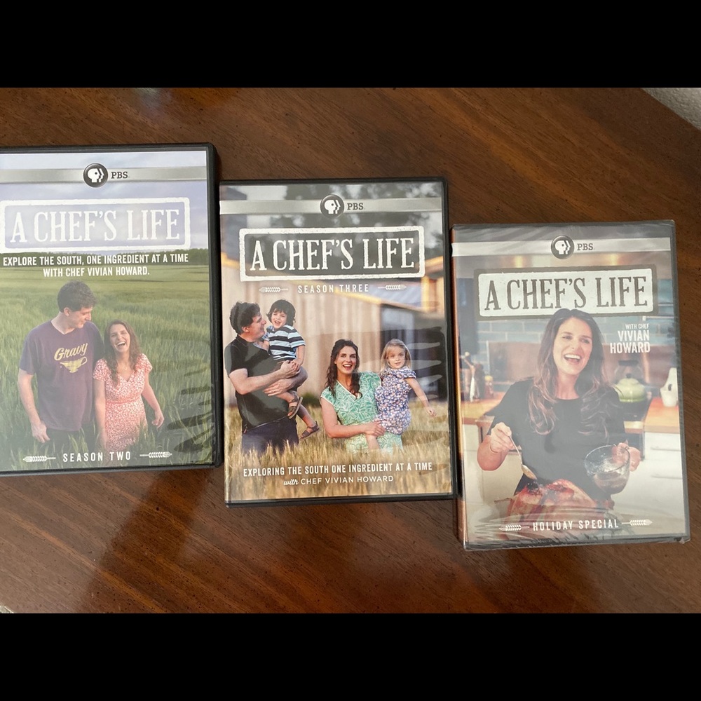A Chef’s Life / Chef and the Farmer DVDs